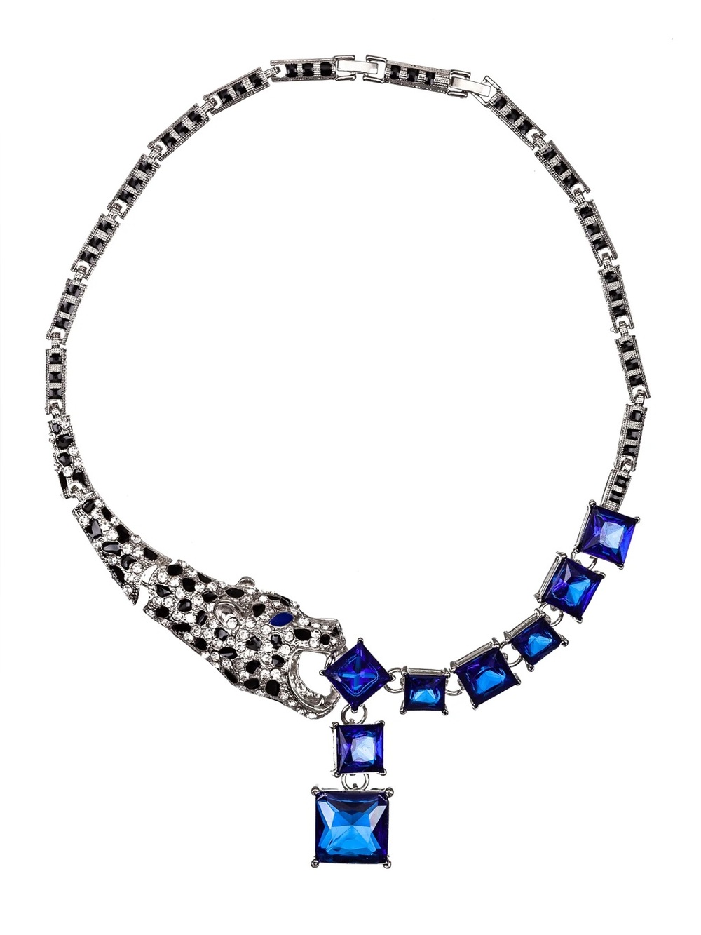 Lynx Necklace - Blue